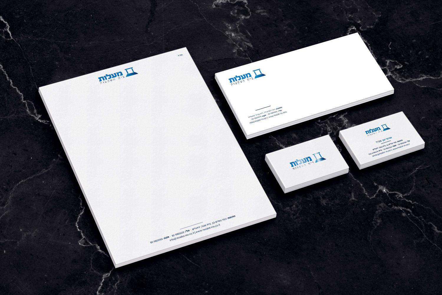 Maalot - Investment Firm - Stationary design